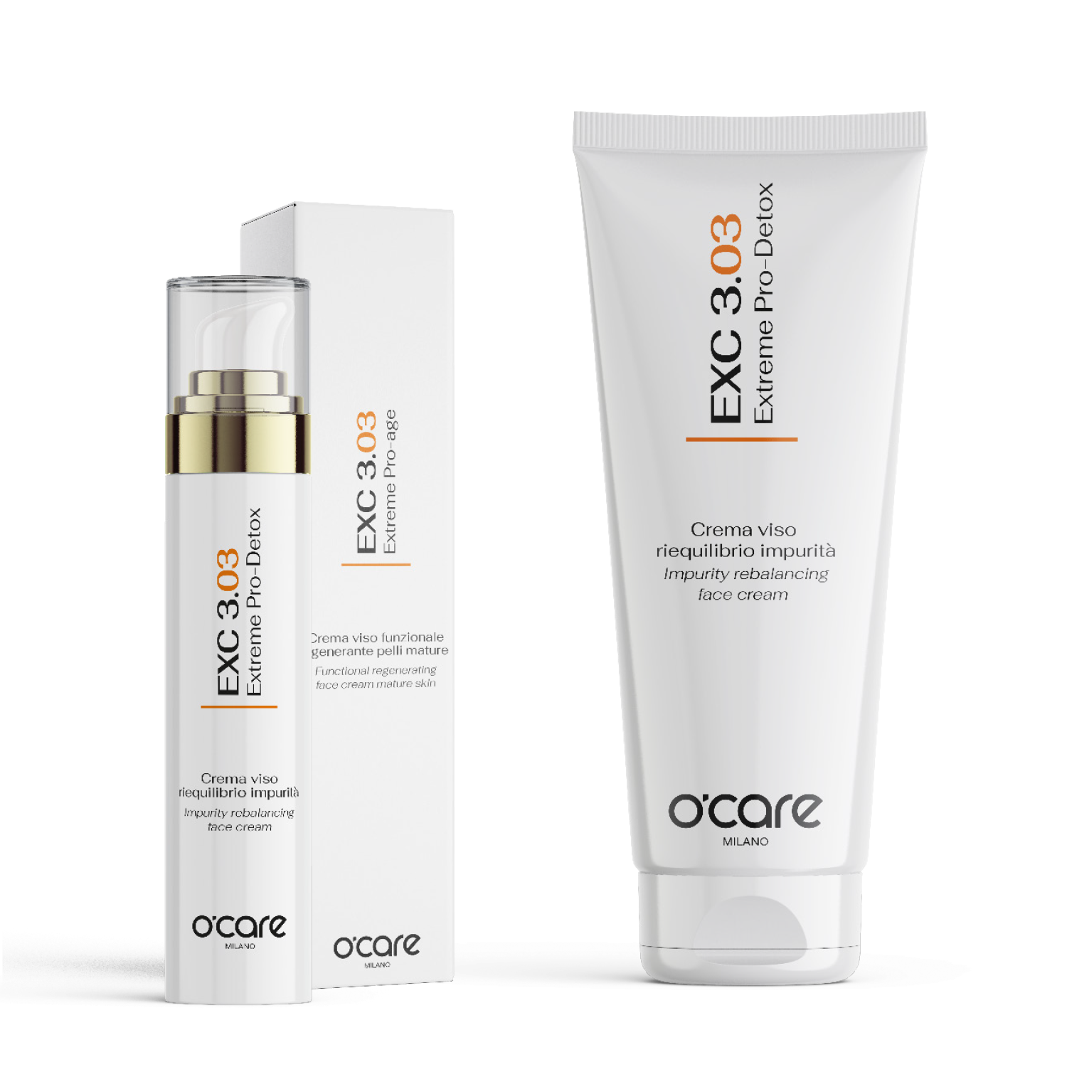 EXC 3.03 Extreme Pro Detox - Crema viso riequilibrio impurità