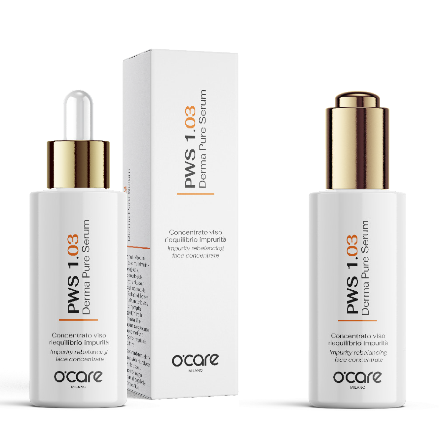 PWS 1.03 Derma Pure Serum - Concentrato viso riequilibrio impurità
