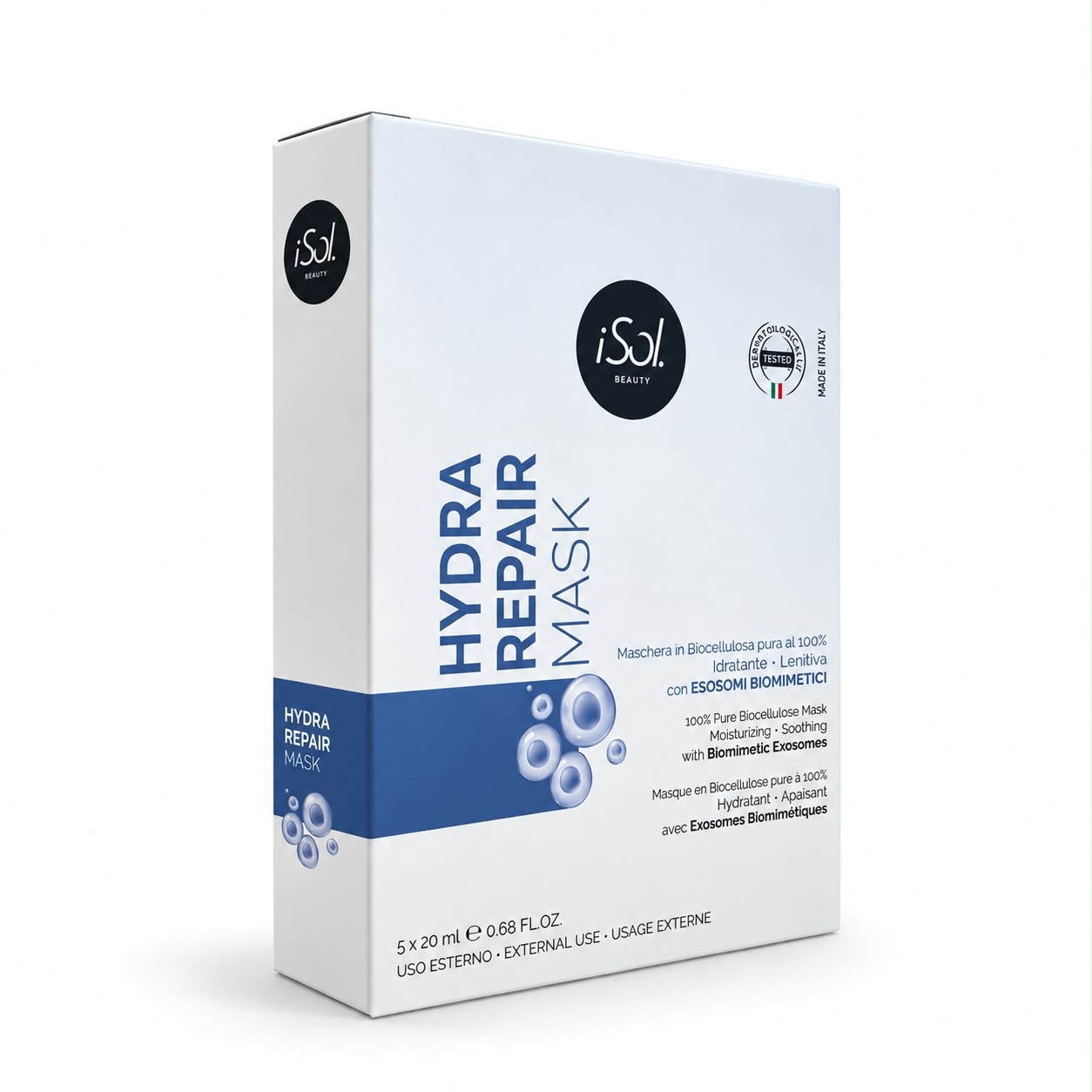 HYDRA-REPAIR MASK IN BIOCELLULOSA 100% CF. 5 PZ x 20ml
